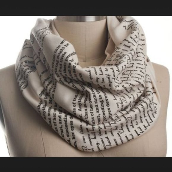 Captain Wentworth's Letter Infinity Scarf - Picture 2 of 3